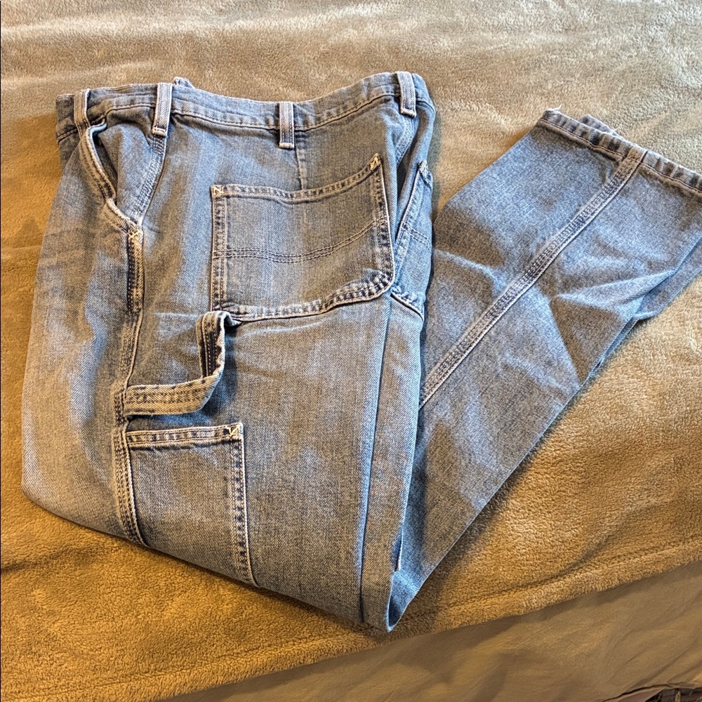 Hudson Jeans Light Blue Relaxed Carpenter Jeans